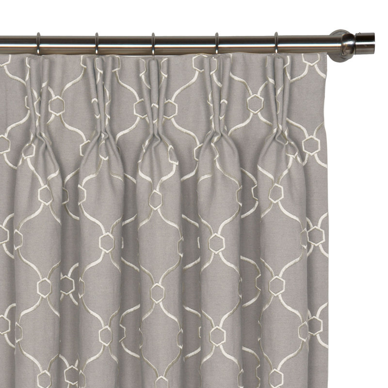 Panneau de rideau simple obscurcissant Theodore, Argent, L 20 po x L 120 po