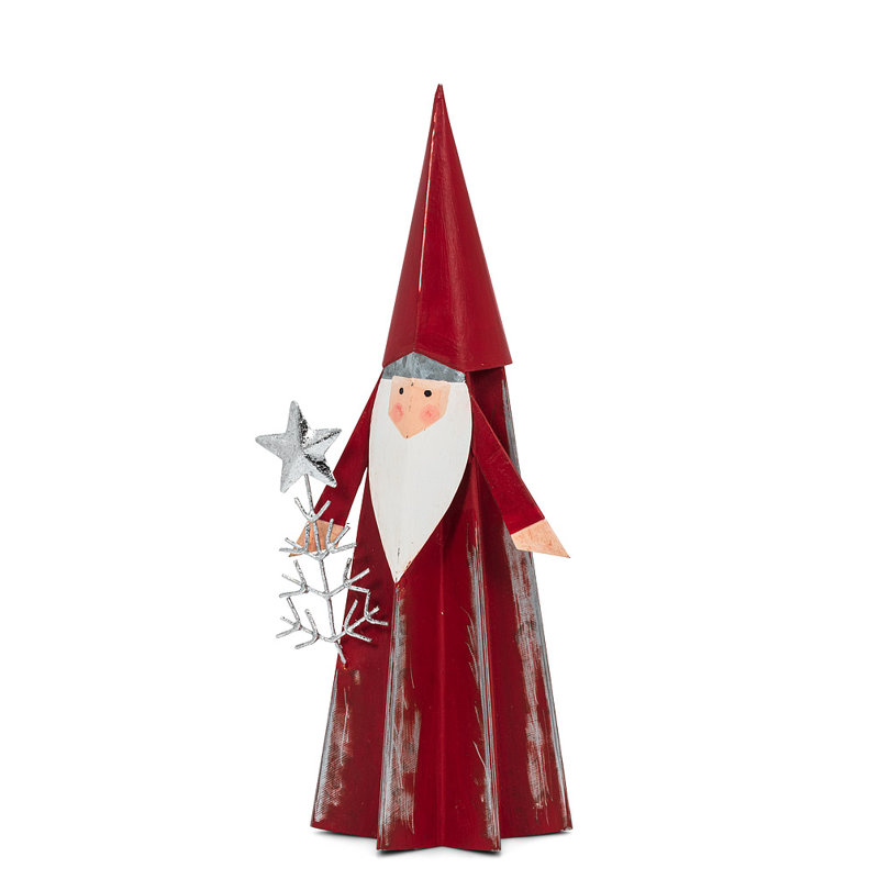 Père Noël avec décoration d'arbre