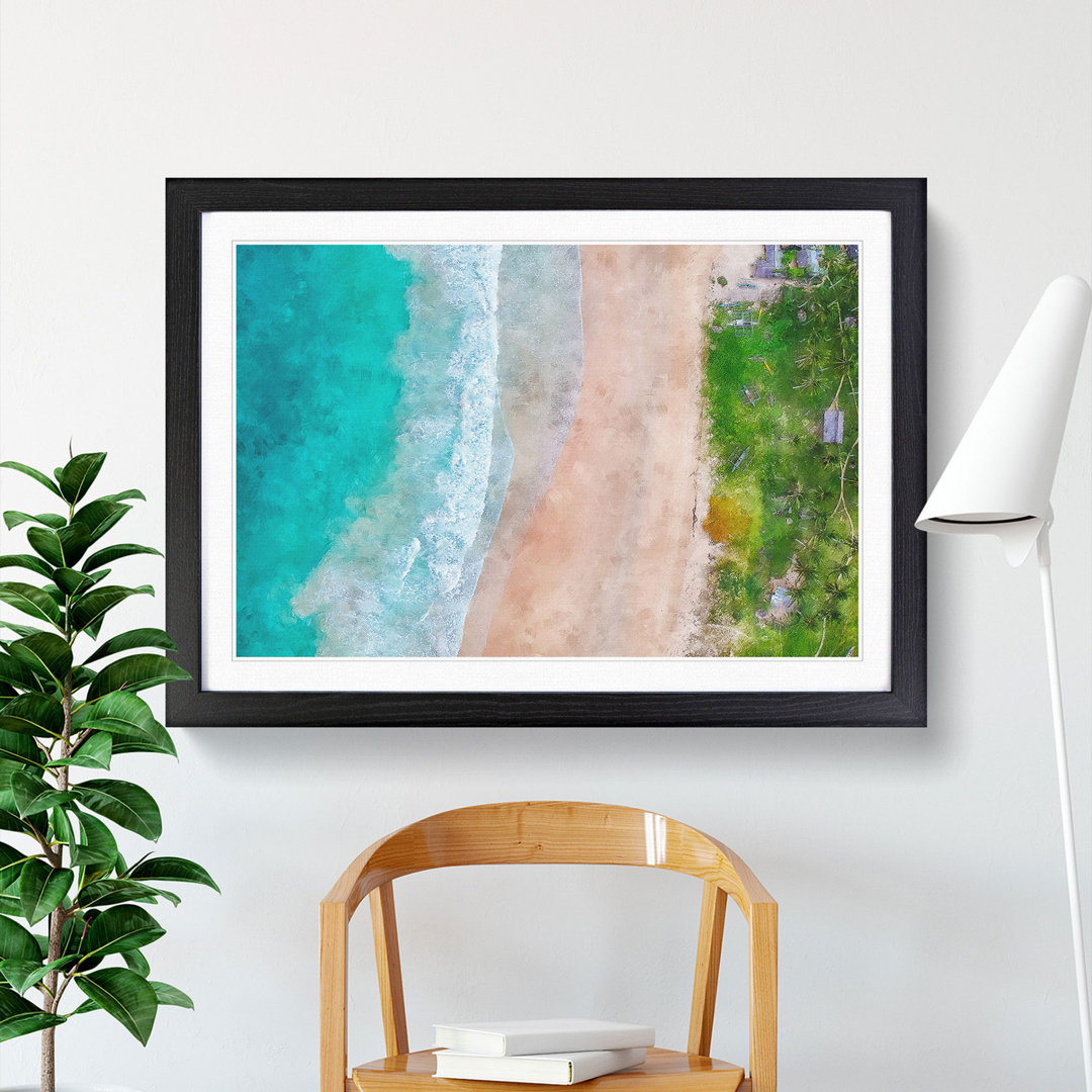 XX-A-1278X Nacpan Beach in El Nido Philippines - Picture Frame Painting