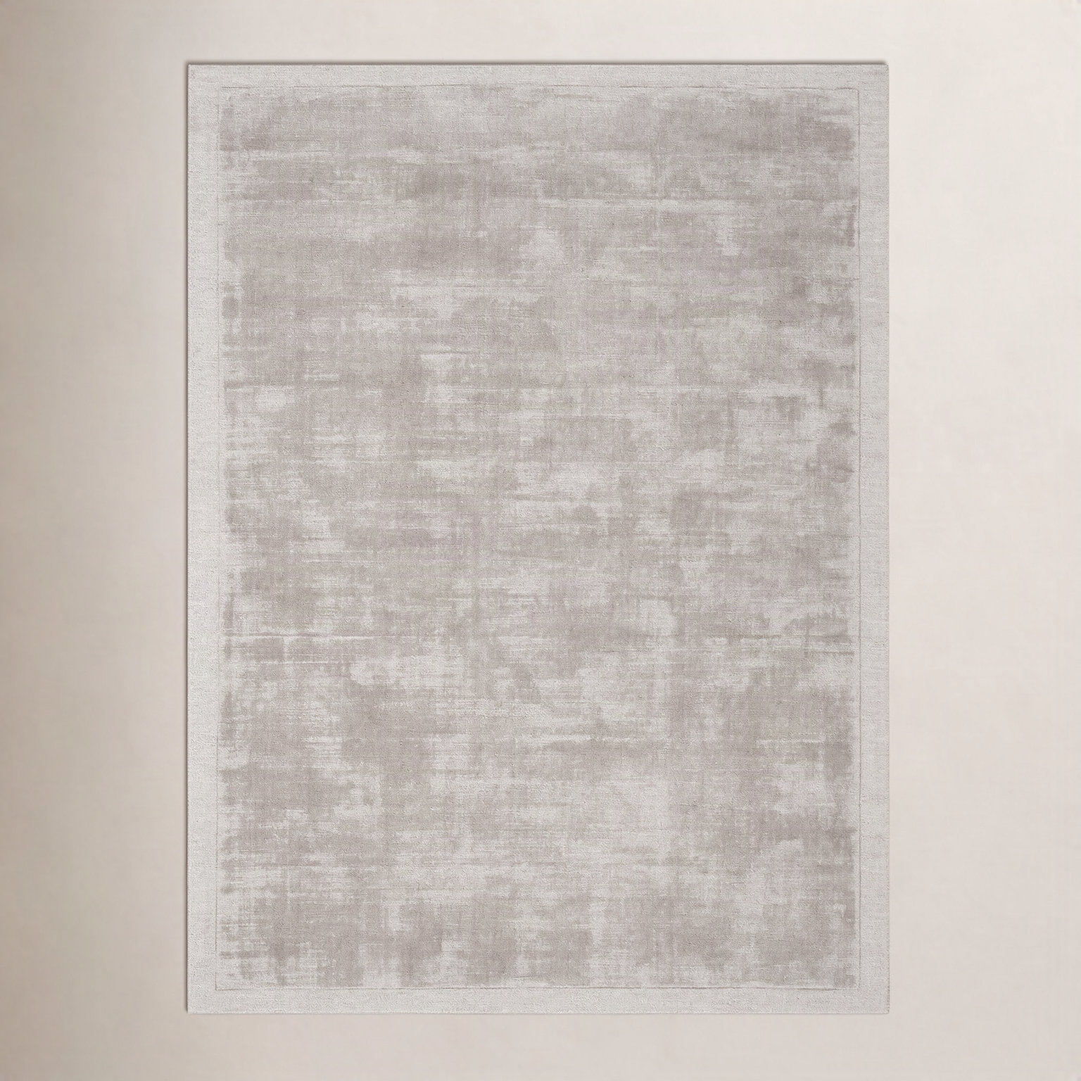 Mckinley Gray Hand-Loomed Rug, Rectangle 4' x 6'