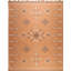 Coral Flat Weave Wool Diamond Starburst Geometric Modern Contemporary Carpet Rug-2040609215