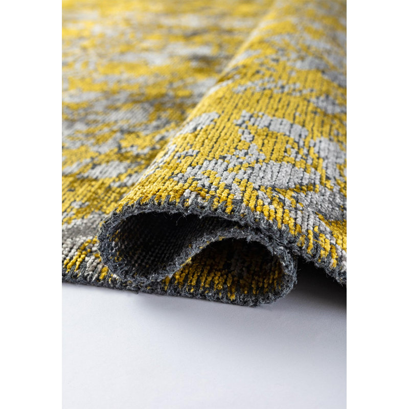 Rapture Abstract Area Rug, Square 9'