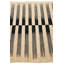 Tapis noir et blanc Orta