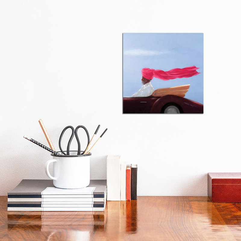 Maharajah At Speed by Lincoln Seligman - Wrapped Canvas Print, 30.48 cm H x 30.48 cm W
