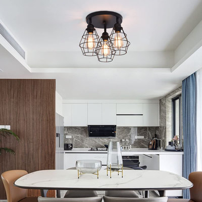 Cuellar Semi Flush Mount