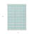 3' X 5' Aqua And Ivory Plaid Washable Indoor Outdoor Area Rug