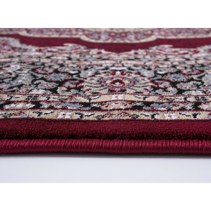 Chancery Kilim Wine Red Rug, Rectangle 200 x 290cm