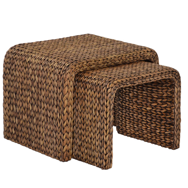 Northside Nesting Tables, Gold Patina
