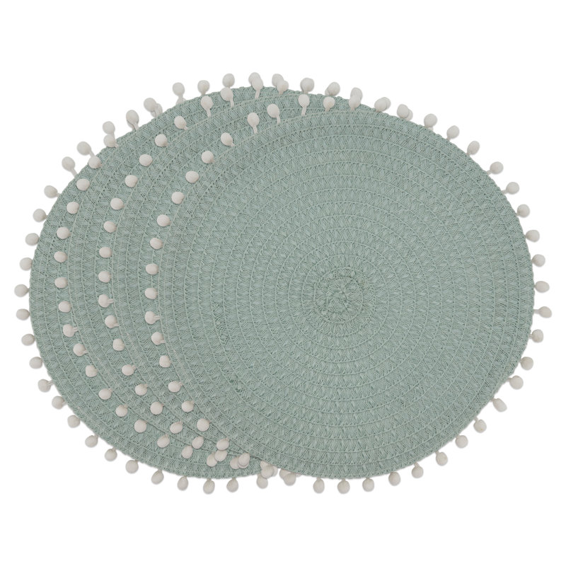 Florissant Round Placemat, Mint