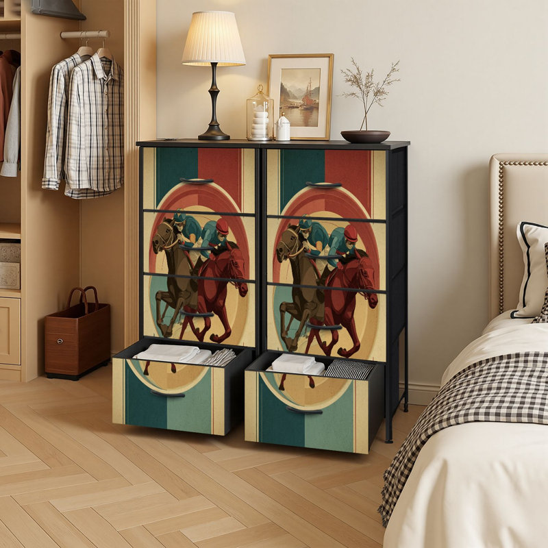 Commode de rangement verticale 4 tiroirs
