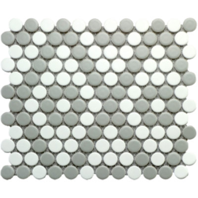 Cascade 9" x 10" Porcelain Mosaic Wall & Floor Tile