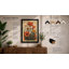 Orange and Yellow Blooms Botanical - Framed Print-390232311-390232312