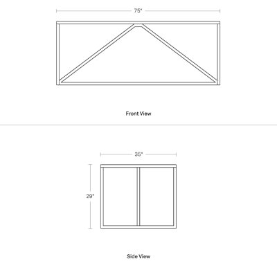 Strut Dining Table