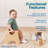 ECR4Kids Stackable Wooden Toddler Chair, 6in, Montessori Furniture, 2-Pack-100511058-100511057