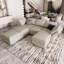 Canapé-lit modulaire en velours Teangela-2143397479