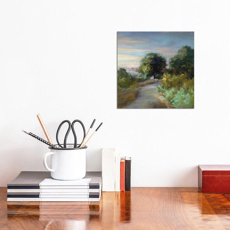 Eucalyptus Trail by Danhui Nai - Wrapped Canvas Painting, 30.48 cm H x 30.48 cm W