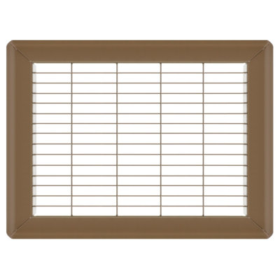 Brown Heavy Gauge Floor Grill