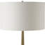 Lampe sur pied en marbre blanc Lavdimir
