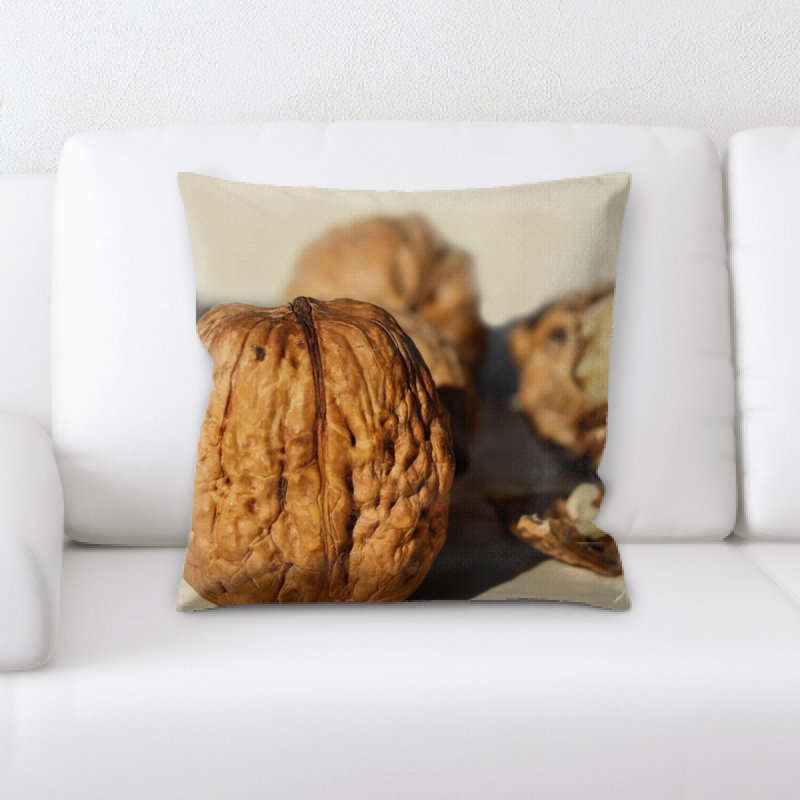 Coussin en noyer