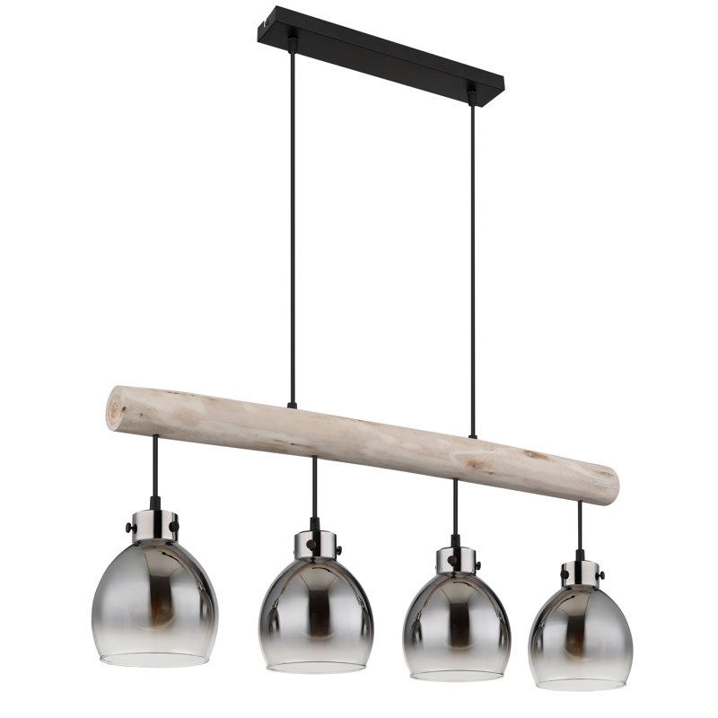 Almetia 4 - Light Matte Black Pendant
