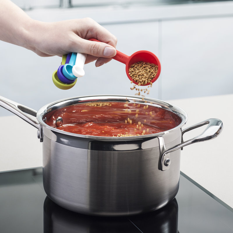 5 Piece Silicone Measuring Spoon Set