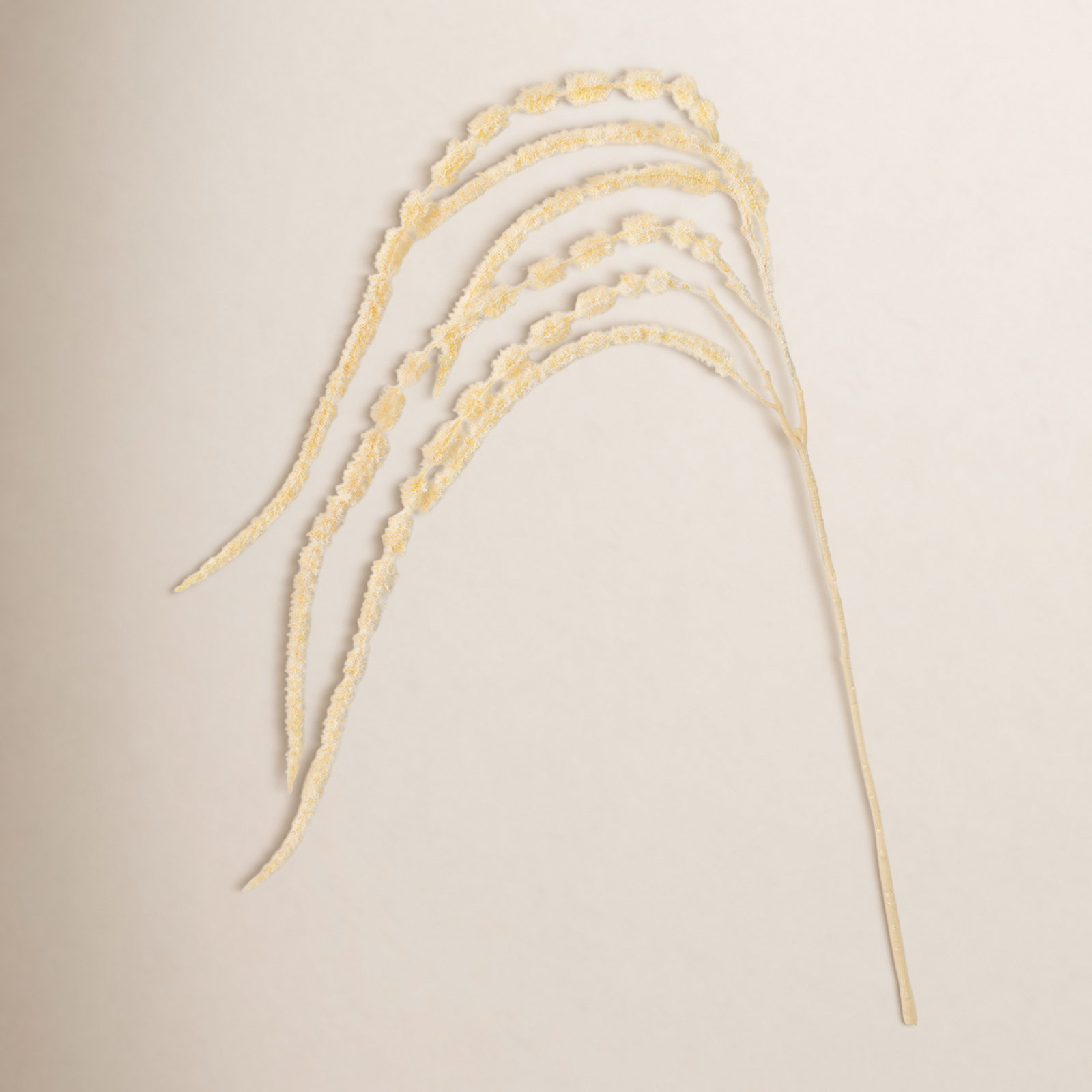 47" Buff Draping Amaranthus, Cream