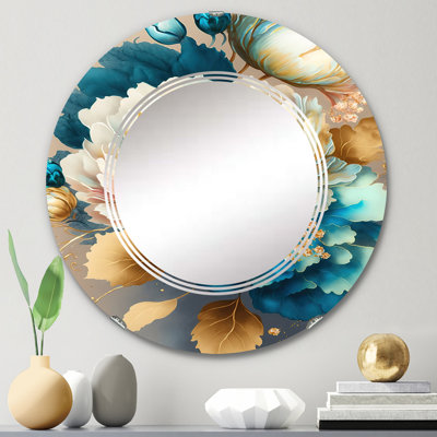 Petrice Vibrant Floral Bunch II - Miroir mural floral
