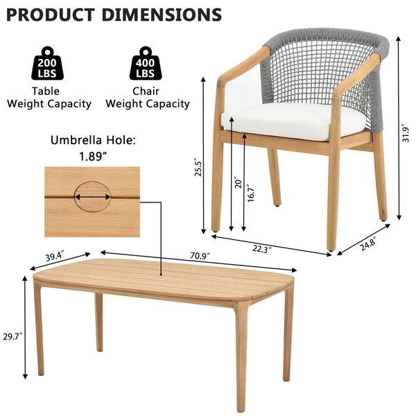 Dimensions du produit
