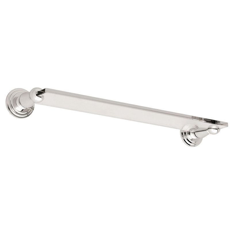 Chelsea Shelf, Polished Chrome, 2.6" H x 18" W x 4.9" D