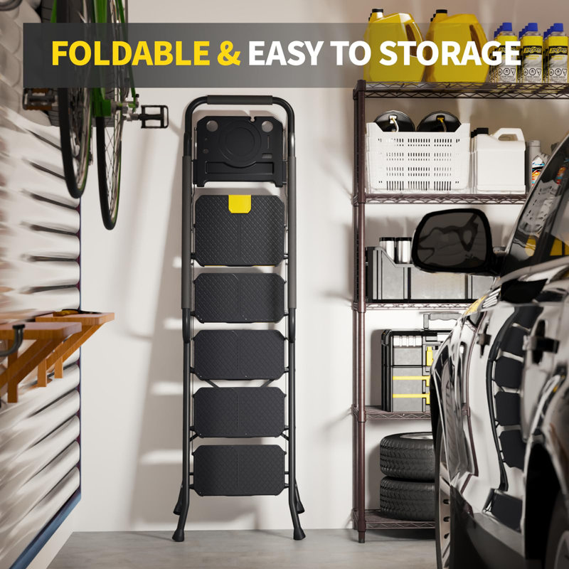 5 Step Ladder with Tool Platform