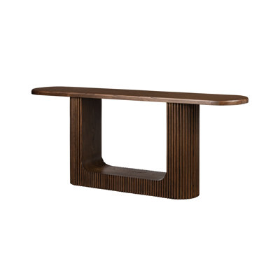 Raja Console Table- Caramel Oak