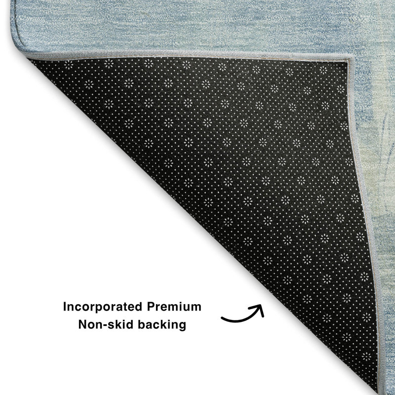 Premium Machine Washable Arnoldina AMF1844 Abstract Rug, Rectangle 9' x 12'