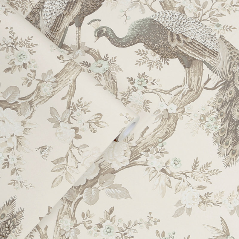 Rouleau de papier peint Laura Ashley Belvedere, Truffe douce