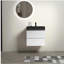 Meuble-lavabo de salle de bain avec lavabo, grand meuble-lavabo flottant mural, salle de bain moderne, base de lavabo intégrée sans drainage et robinet, pré-assemblé-1492021165-1492021155-1492021162