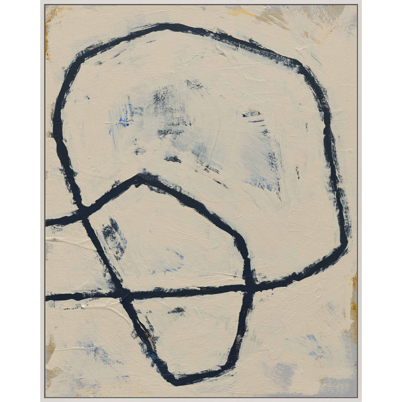 Twisted 6 Print by Jacques Pilon, 20" H x 16" W x 1.25" D, White Framed Canvas