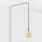Brass Plug-In Pendant-106299018