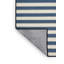 Tapis gris à rayures horizontales lavable à la machine-348682567
