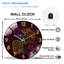 Horloge murale en verre Neo