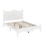Queen Size Elegant Design Wood Platform Bed With Wooden Slat Support-24822062
