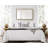Rectangle Ornate Textured Bathroom Mirror-2090842353