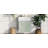 21.6 Inch Modern Floating Bathroom Vanity With Ceramic Basin-Perfect For Small Bathrooms, Left Side Storage-507497777