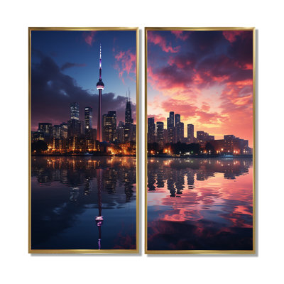Toronto, Canada, paysage urbain - grand Toronto, art mural
