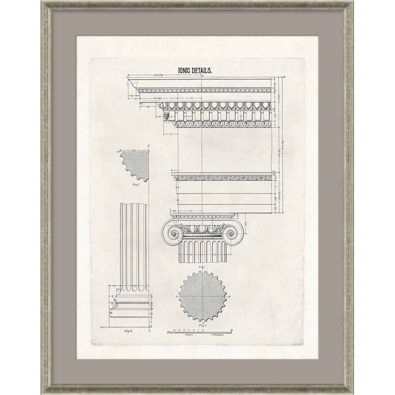 Ionic Details Giclee Print by David Phoenix