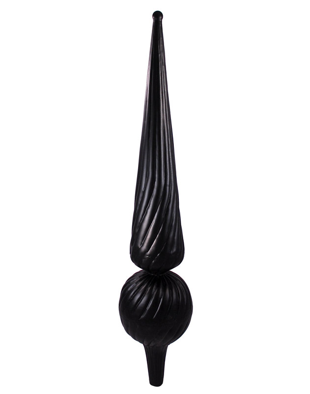 Fleuron de toit Mccurley Floretine, Cuivre, H 12,5 po x l 2,5 po x P 2,5 po