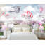 Hot Air Balloon With Misty Lavenders Removable Wallpaper-675152219
