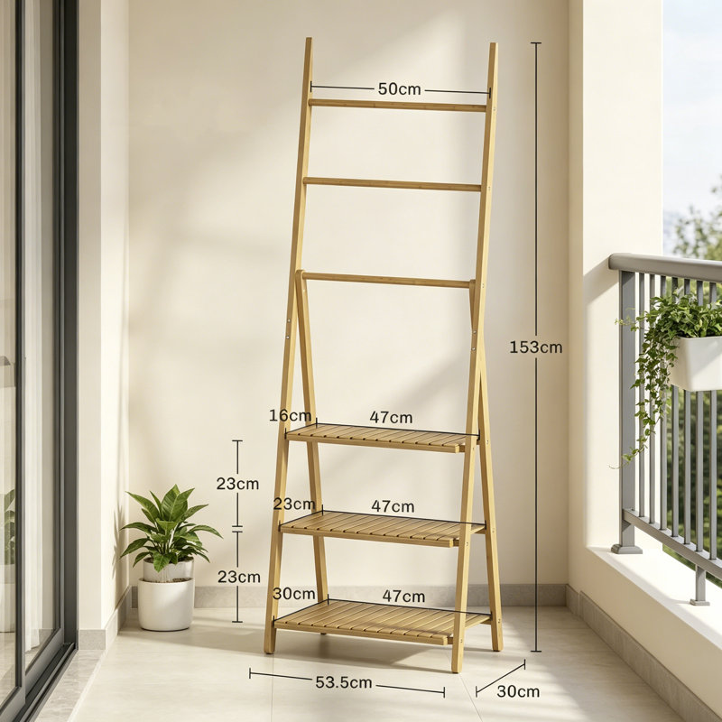53.5 cm L Freestanding Towel Rack