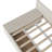 Twin size L-Shaped Upholstered Platform Bed with Storage and Drawers-110990649