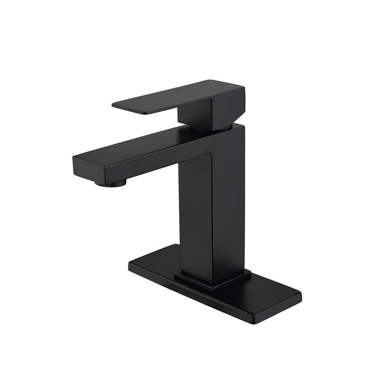 Single-handle Bathroom Faucet, White
