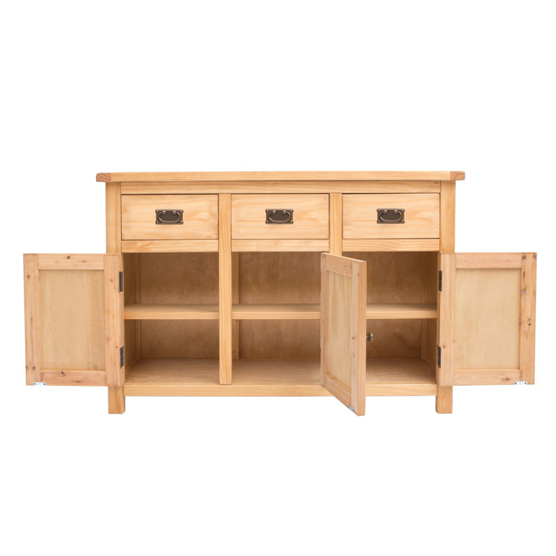Corinth 120cm Sideboard, Light Brown