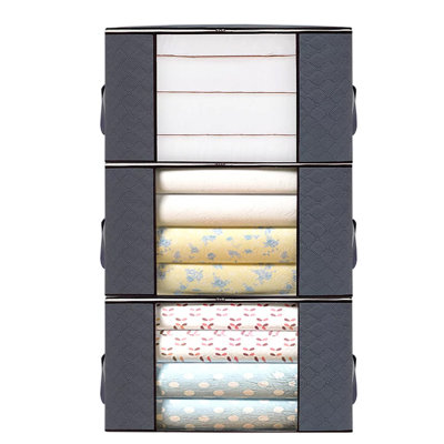 Sac de rangement en tissu Ebern Designs